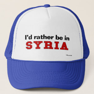 Gorra De Camionero Estaría bastante en Siria