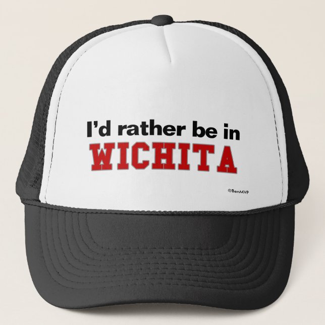 Gorra De Camionero Estaría bastante en Wichita (Anverso)