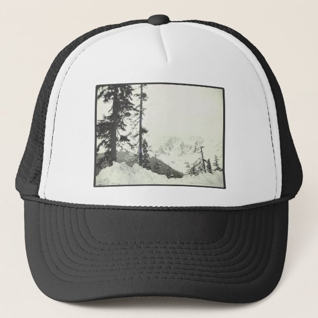 Gorra De Camionero Estaría esquiando bastante (Anverso)