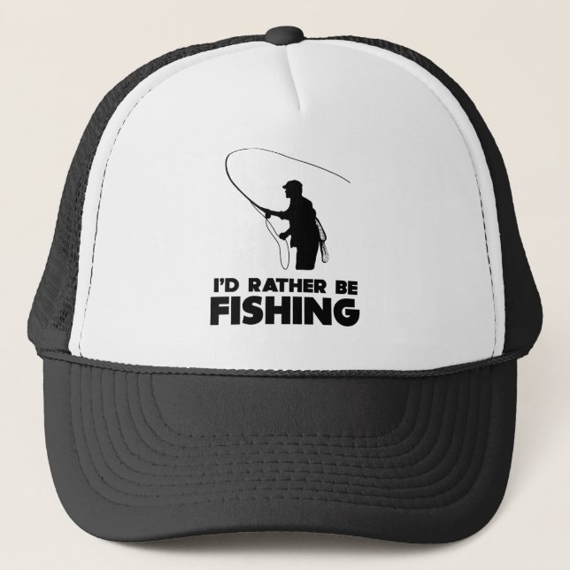 Gorra De Camionero Estaría pescando bastante (Anverso)