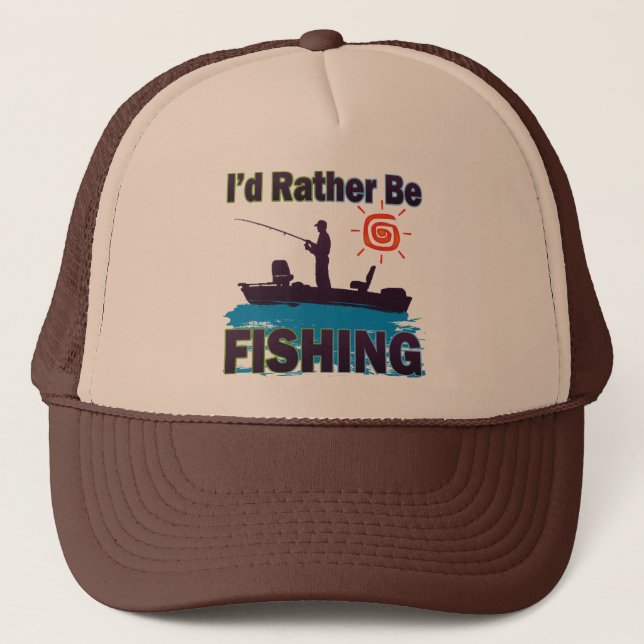 GORRA DE CAMIONERO ESTARÍA PESCANDO BASTANTE (Anverso)