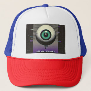 Gorra De Camionero 🧢 "¿Estás despierto?" Weirdcore Trucker 🧢