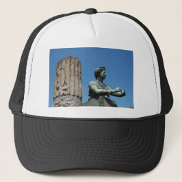 Gorra De Camionero Estatua de Diana en Pompeya