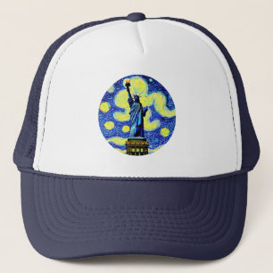 Gorra De Camionero Estatua De La Libertad De Nueva York