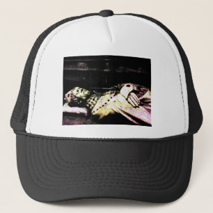 Gorra De Camionero Estatua de Notre Dame Grunge