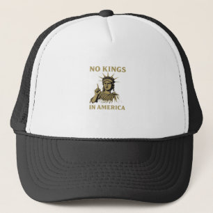 Gorra De Camionero Estatua No Kings In America De La Protesta Del Día