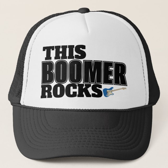 Gorra De Camionero Este Boomer Rocks (Anverso)