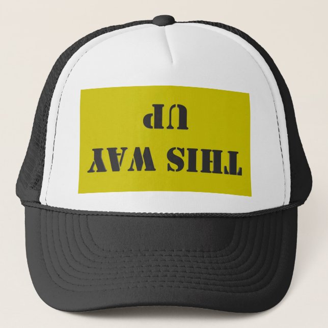 Gorra De Camionero Este camino hacia arriba (Anverso)