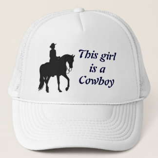 Gorra De Camionero Este chica es vaquero