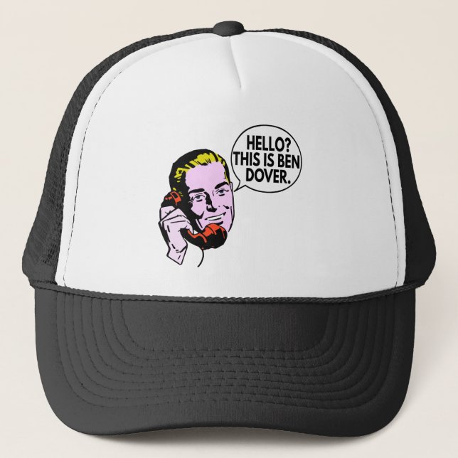 Gorra De Camionero Éste es Ben Dover (Anverso)