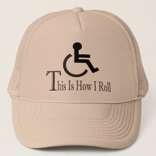 Gorra De Camionero Éste es cómo ruedo (Anverso)