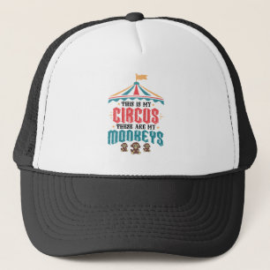 Gorra De Camionero Este es mi circo, estos son mis monos