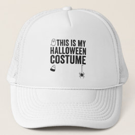 Gorra De Camionero Este Es Mi Disfraz De Halloween Funny Ghost Spider