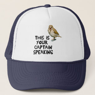 Gorra De Camionero Este es su capitán hablando