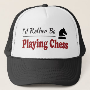 Gorra De Camionero Esté jugando bastante a ajedrez