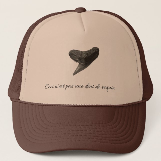 Gorra De Camionero Este no es un diente de tiburón. (Anverso)