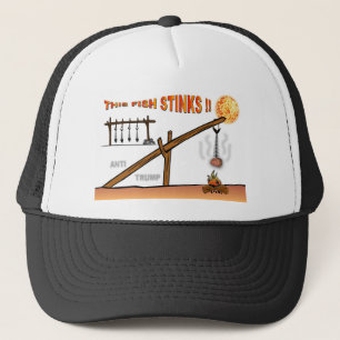 Gorra De Camionero ¡Este pescado apesta! / Anti Trump,