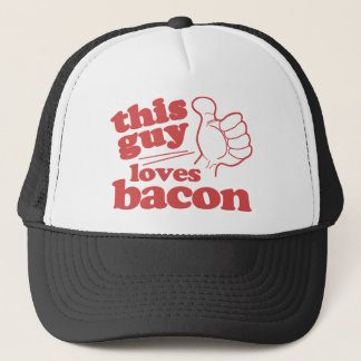 Gorra De Camionero Este tipo ama a Bacon