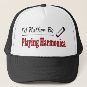 Gorra De Camionero Esté tocando bastante la armónica