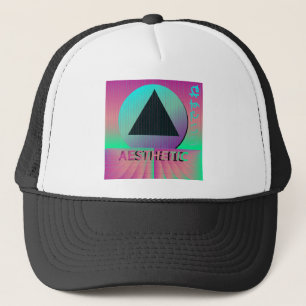 Gorra De Camionero estética de vaporwave