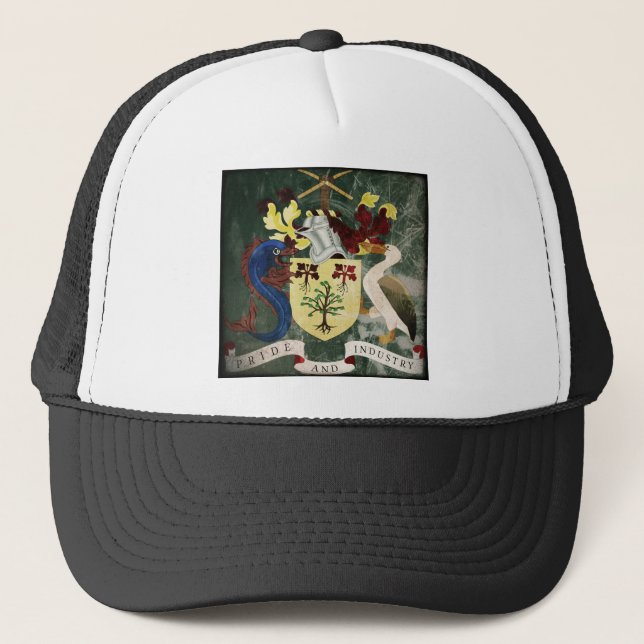 Gorra De Camionero Estilizado Barbados COA (Anverso)