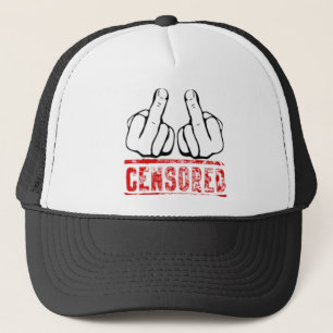 Gorra De Camionero Estilo censurado
