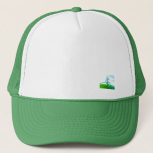 GORRA DE CAMIONERO ESTILO DE ARTE Y DISEÑO