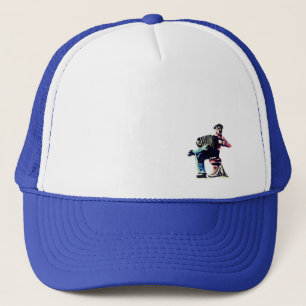 GORRA DE CAMIONERO ESTILO DE ARTE Y DISEÑO DE TAPAS