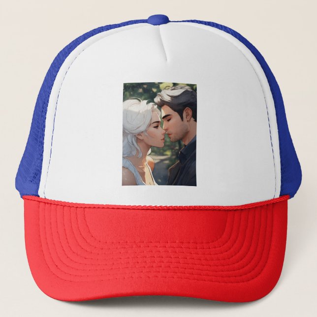 Gorra De Camionero estilo de cómic (Anverso)