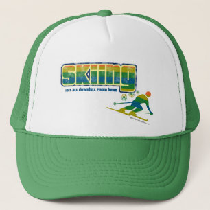 Gorra De Camionero Estilo de esquí vintage