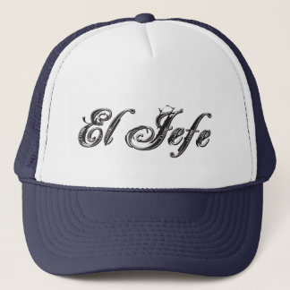 Gorra De Camionero Estilo de Estilo del logotipo del EL Jefe