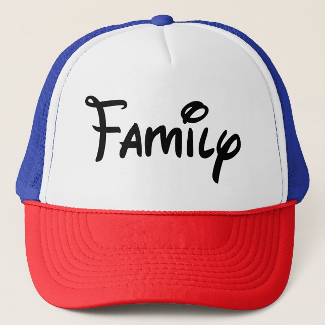 Gorra De Camionero Estilo de familia (Anverso)