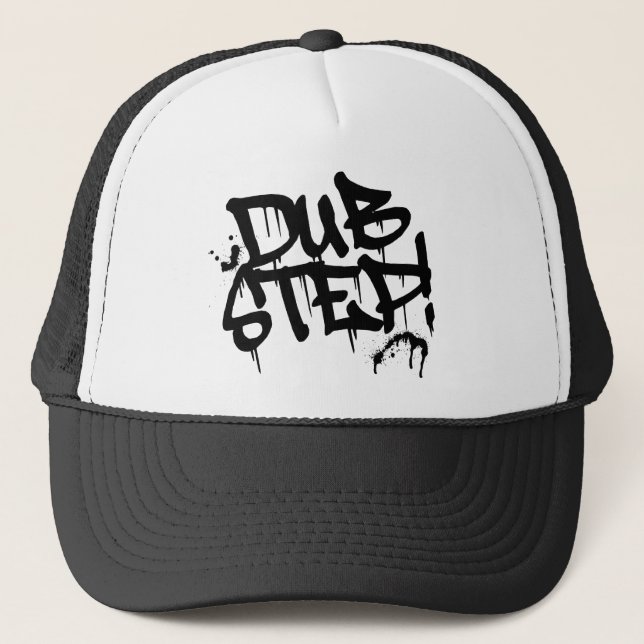 Gorra De Camionero Estilo de la pintada de Dubstep (Anverso)