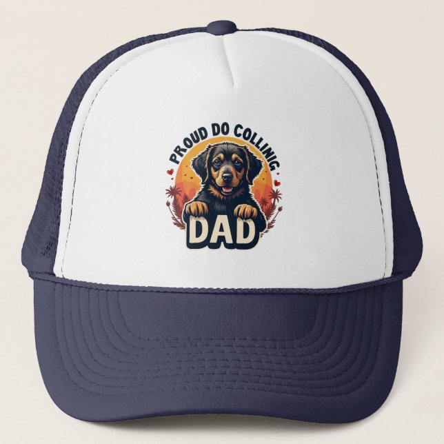 Gorra De Camionero Estilo de papá canino (Anverso)