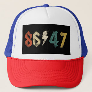 Gorra De Camionero Estilo de rock 80 retro anti Trump