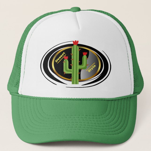 Gorra De Camionero Estilo del desierto (Anverso)