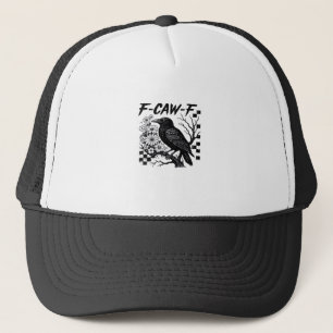 Gorra De Camionero Estilo divertido y esencial F Caw F
