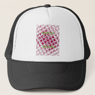 Gorra De Camionero Estilo Hakuna Matata Rojo
