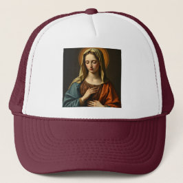 Gorra de camionero estilo Renacimiento de la Virge