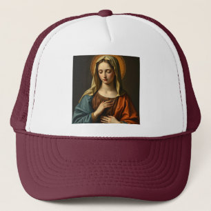 Gorra de camionero estilo Renacimiento de la Virge