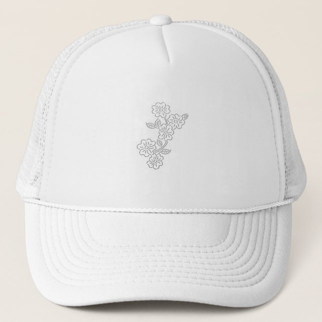 GORRA DE CAMIONERO ESTILO Y DISEÑO DE LA TAPA (Anverso)
