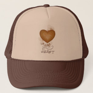 Gorra De Camionero Estímulo Religioso del Corazón, Grunge