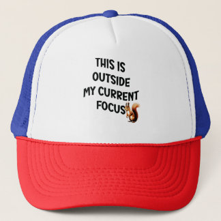 Gorra De Camionero Esto Está Fuera De Mi Enfoque Actual Ardilla
