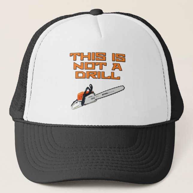 Gorra De Camionero Esto no es un taladro (Anverso)