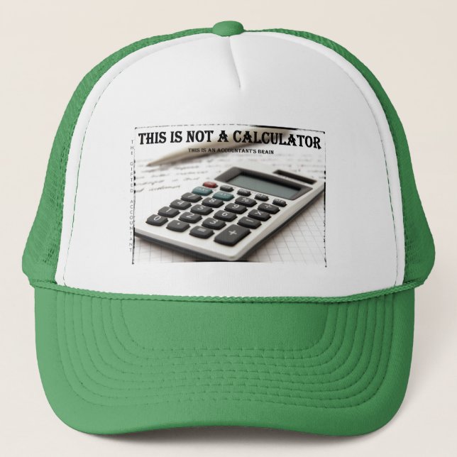 Gorra De Camionero "Esto no es una calculadora" (Anverso)