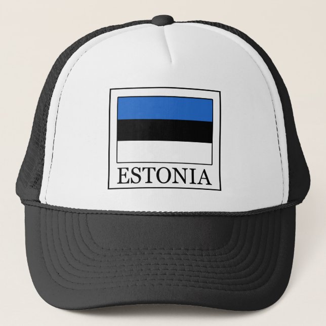 Gorra De Camionero Estonia (Anverso)