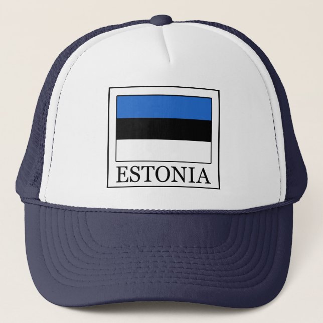 Gorra De Camionero Estonia (Anverso)