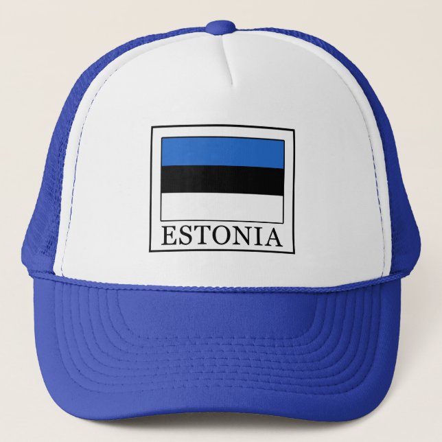 Gorra De Camionero Estonia (Anverso)