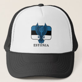 Gorra De Camionero Estonia del norte de Europa