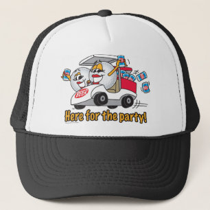 Gorra De Camionero Estoy aquí para los chicas del carro de golf del